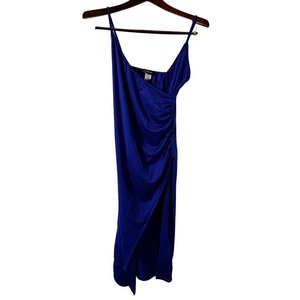 MRT 1030 Elegant Blue Women's Dress L